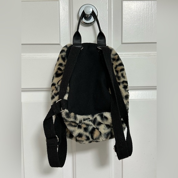 Faux Fur Mini Backpack - Picture 2 of 8